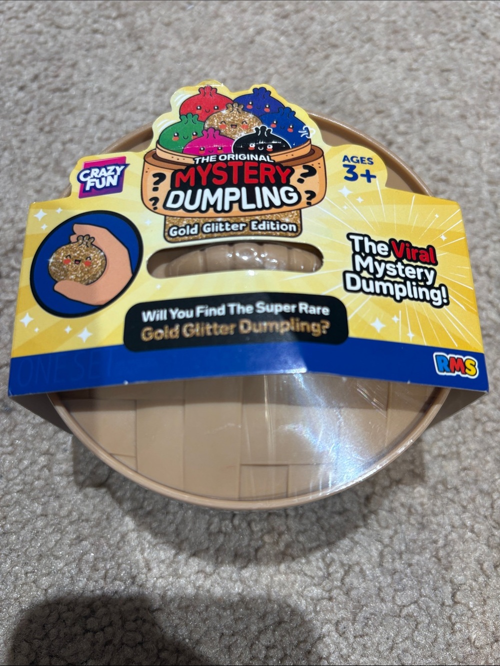 VIRAL Mystery Dumpling - Gold Glitter Dumpling